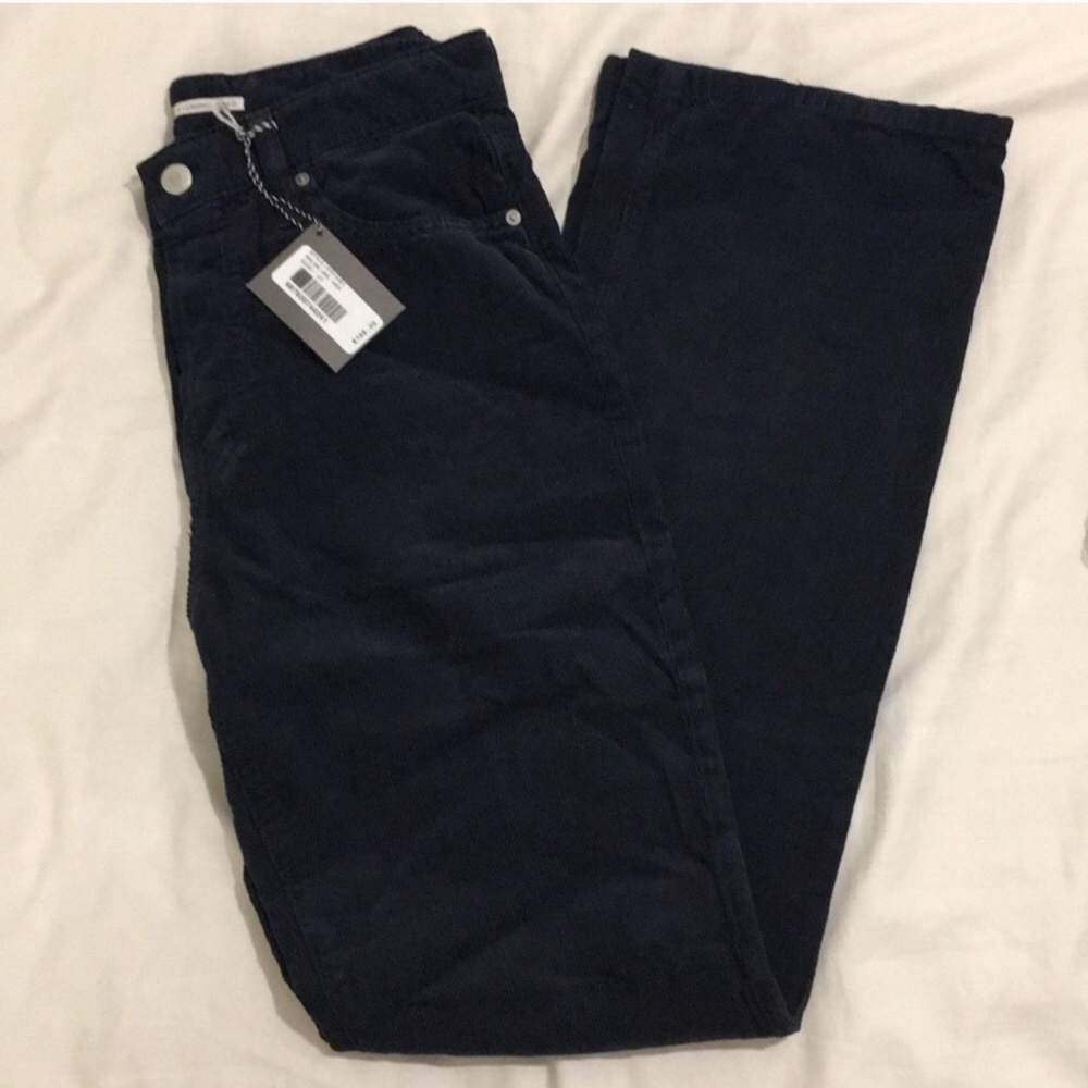 Alexa Chung for AG corduroy pants